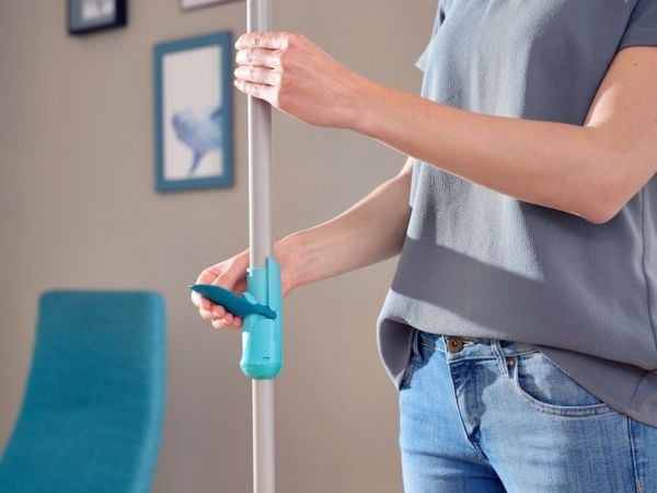 Leifheit 55414 sett - mopp og bøtte med skivemopp Ergo + GRATIS ekstra sterkt gulvrengjøringsmiddel 1 l