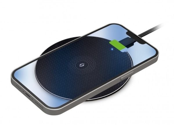Aligator CHQ003, Innendørs, USB, Trådløs lading, Sort