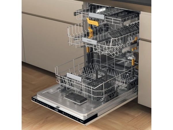 Whirlpool W8I HF58 TU, Fullstendig innebygget, Full størrelse (60 cm), Svart, Berøringskontroll, 1,3 m, 1,55 m