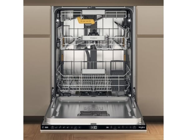 Whirlpool W8I HF58 TU, Fullstendig innebygget, Full størrelse (60 cm), Svart, Berøringskontroll, 1,3 m, 1,55 m
