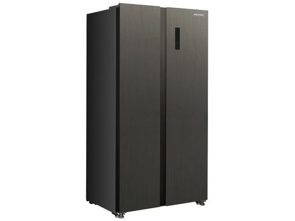 MPM -563-SBS-14/N, Frittstående, Amerikansk dør, Rustfritt stål, 2 dører, Berøringskontroll, LCD
