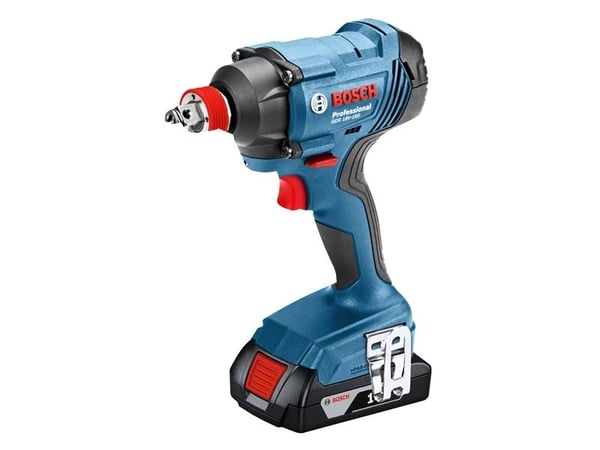 Bosch GDX 180-LI, Slagtrekker, Pistolhåndtak, 1/2", Sort, Blå, 3600 RPM, 2800 RPM - SOLO