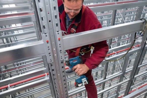 Bosch GDX 180-LI, Slagtrekker, Pistolhåndtak, 1/2", Sort, Blå, 3600 RPM, 2800 RPM - SOLO