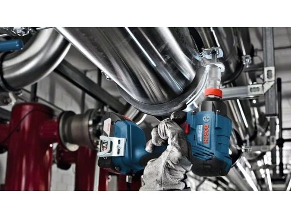 Bosch GDX 180-LI, Slagtrekker, Pistolhåndtak, 1/2", Sort, Blå, 3600 RPM, 2800 RPM - SOLO