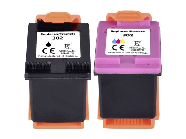Renkforce RF-5628788, Sort, Cyan, Fiolblå, Gult, 2 stykker, 150 sider, 150 sider, Kombinasjonspakke
