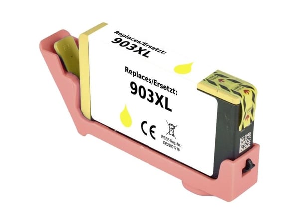 Renkforce RF-5705456, Høyt (XL) utbytte, Gult, 1 stykker, 825 sider, Enkeltpakke