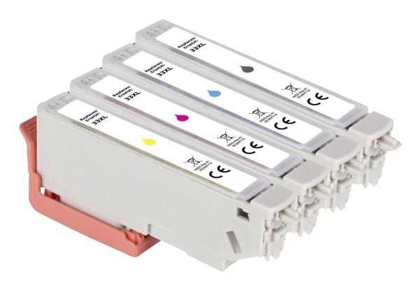 Renkforce RF-5706062, Sort, Cyan, Fiolblå, Gult, 4 stykker, 530 sider, 650 sider, Kombinasjonspakke