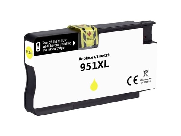 Renkforce RF-5706060, Høyt (XL) utbytte, Gult, 1 stykker, 1500 sider, Enkeltpakke
