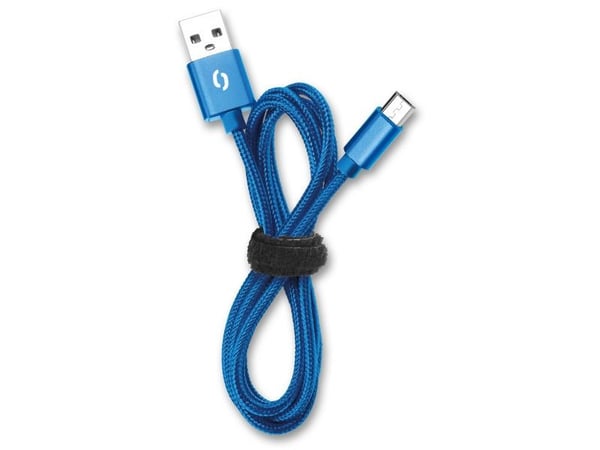 ALIGATOR PREMIUM 2A kabel, USB-C, modrá