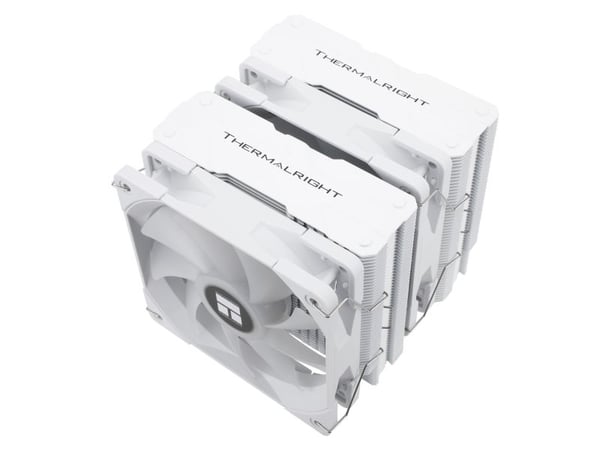 Thermalright Peerless Assassin 120 White ARGB Prosessorkjøler i hvit