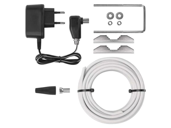 Emos J0806, Utomhus, Metallisk, 10 m, 470 - 790 MHz, 30 dB, DVB-T, DVB-T2