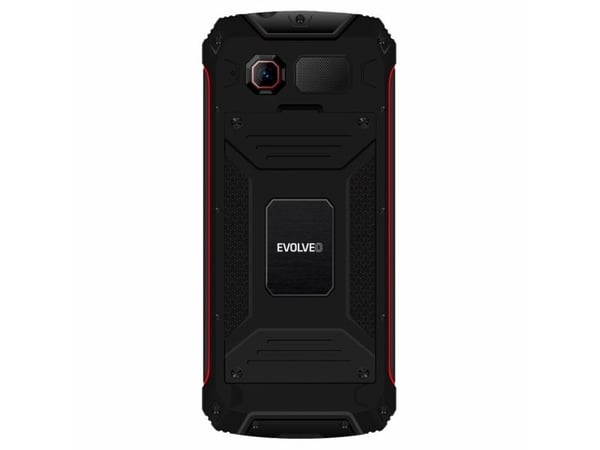 Evolveo StrongPhone SPW4RD, Perusmalli, Kaksois-SIM, 7,11 cm (2.8"), 2 MP, 2500 mAh, musta, Punainen