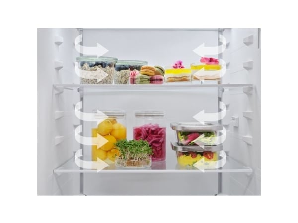 Electrolux LNT7MC36X kjøle-/fryseskap, stål