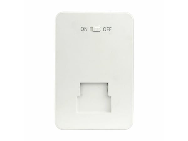 Evolveo ACSPIRTS1, Seinä, 802.11b, 802.11g, Wi-Fi 4 (802.11n), 2,4 GHz, Valkoinen, 110°, Passiivinen infrapunasensori