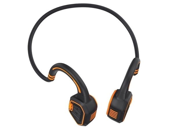 Evolveo BoneSwim MP3, Trådløs, Idretter, 29 g, Hodesett, Sort, Oransje