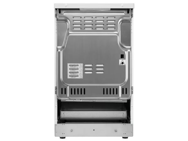 Electrolux LKR500066W, Frittstående komfyr, Svart, Hvit, Rotasjon, Hvit, Bunn, Keramisk