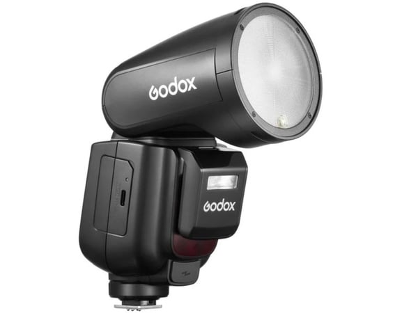 Godox V1Pro, 1,5 s, Langaton yhteys, 32 kanavaa, Videokameran salama