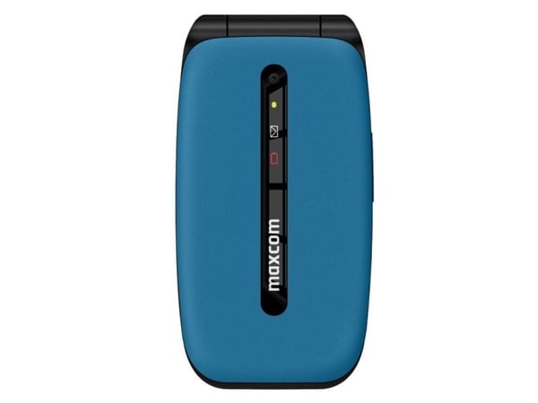 MaxCom Comfort MM828 4G, Avattava, Kaksois-SIM, 6,1 cm (2.4"), 0,08 MP, 1000 mAh, Sininen