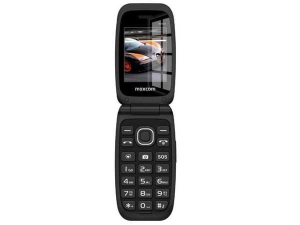 Maxcom matkapuhelin MM 828 4G dual sim Musta