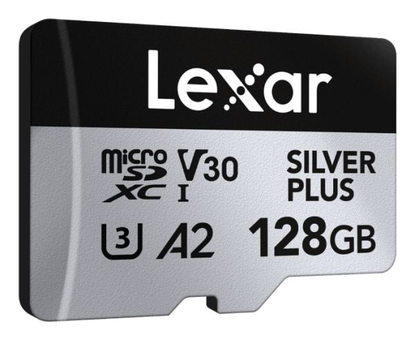 Lexar Professional SILVER PLUS, 128 GB, MicroSDXC, Klasse 3, UHS-I, 205 MB/s, 150 MB/s