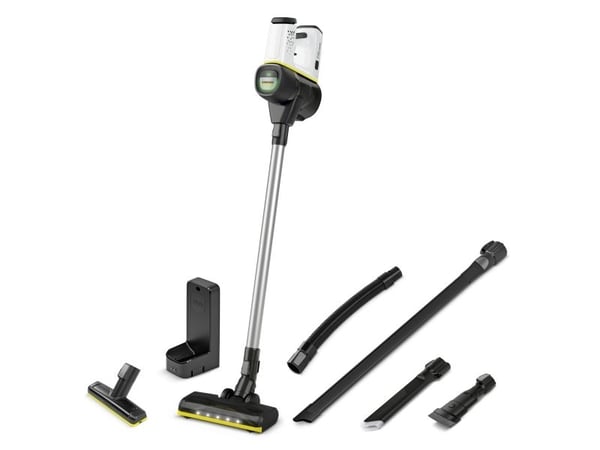 Kärcher VC 6 Cordless ourFamily Car, 2-i-1 stavstøvsuger, Uten pose, Sort, Gult, Rektangulær, Tørr, HEPA