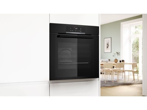 Bosch Series 4 HBA372EB3 uuni 71 L 3600 W Musta
