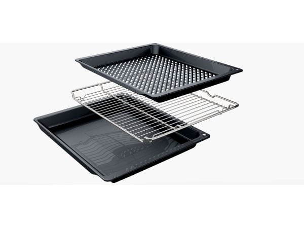 Bosch Series 4 HBA372EB3 uuni 71 L 3600 W Musta