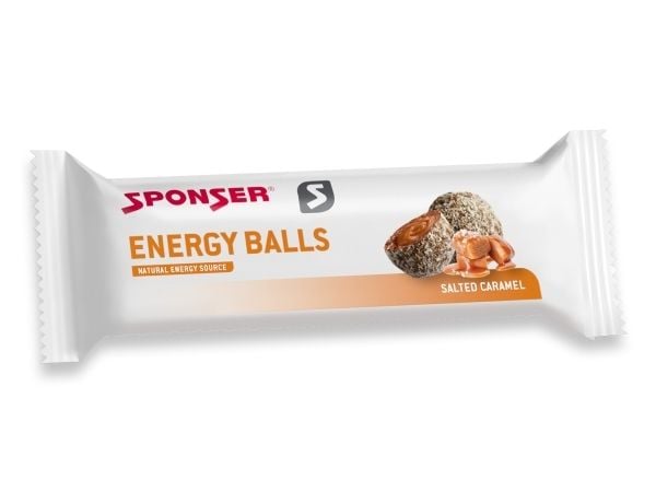 Snack SPONSER ENERGY BALLS Salted Caramel (eske 18stk x 45g) (NY 2025)