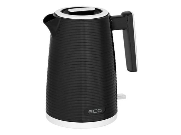 ECG RK 1751 Stripe electric kettle 1.7 L 2200 W Black