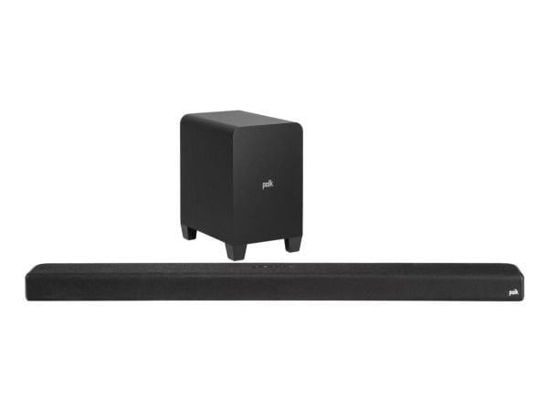 Polk Audio SIGNAS4, 3.1.2 kanaler, Dolby Atmos, 2,54 cm (1"), 15 cm (5.9"), Separat, Svart