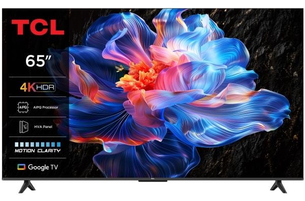 TCL 65P69K - 65" Diagonalklasse (64.5" synlig) - P69K series LED-bakgrunnsbelyst LCD TV - Smart TV - Google TV - 4K UHD (2160p) 3840 x 2160 - HDR -...