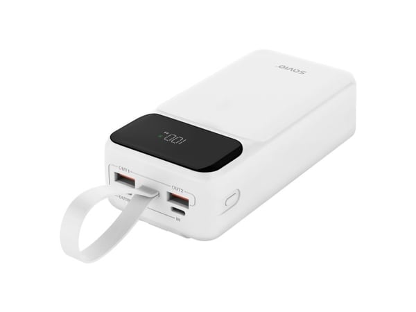 Savio BA-11, 3000 mAh, Lithium-Ion (Li-Ion), 3,7 V, Hvit