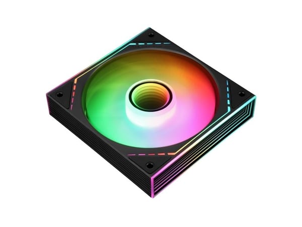 Thermalright TL-M12-S PWM ARGB Black (120 mm) (svart) vifte