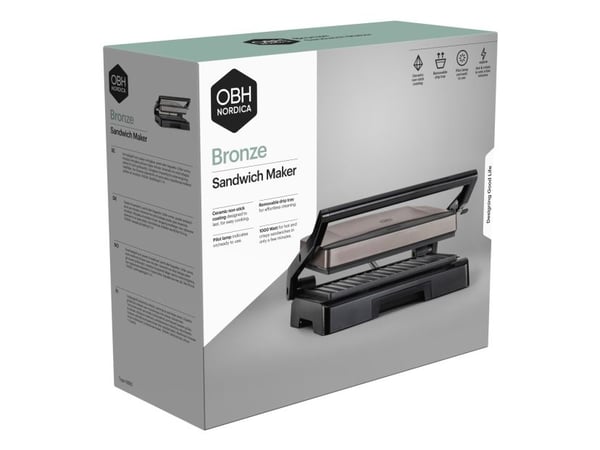OBH Nordica 6890, brons, 1,1 m, 1000 W, 130 mm, 317 mm, 285 mm