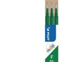 Refill, Pilot FriXion '05', 0,5 mm, grøn, pakke a 3 stk.