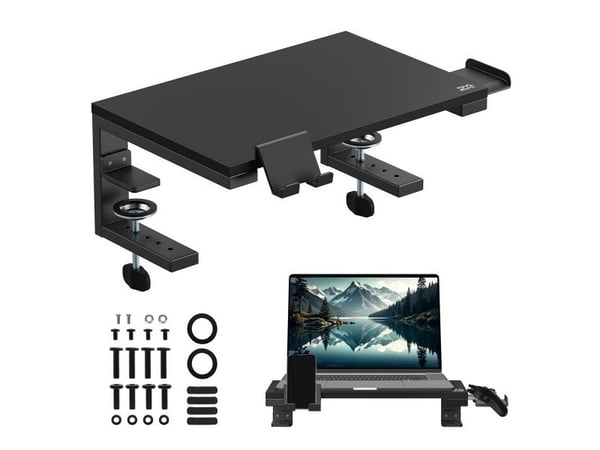 Ergo Office laptop / monitor stand, max. load 20kg, for diag. 13-32", black, ER-303 B Ergo Office laptop / monitor stand, max. load 20kg, for diag. 13-32", black, ER-303 B