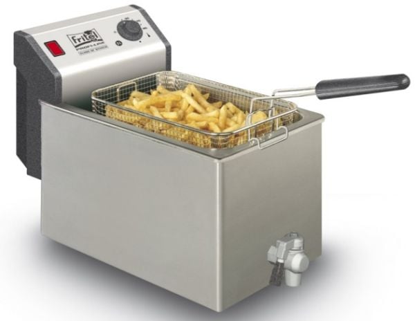 FRITEL TURBO SF 4620 - Dypsteker - 8 liter - 3.3 kW - rustfritt stål