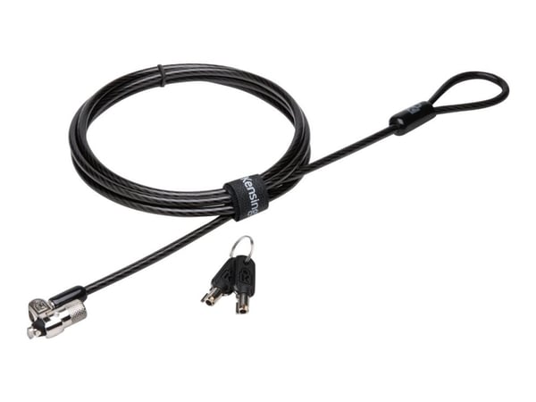 Kensington MicroSaver 2.0 Keyed Laptop Lock - Master Keyed - Säkerhetskabel - silver - 1.83 m