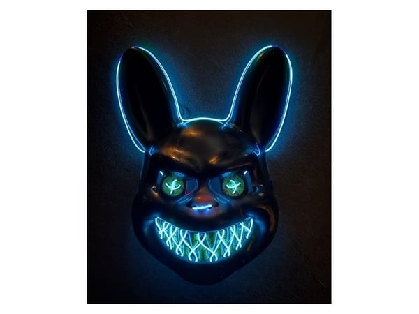 Killer Rabbit, blått LED-ljus