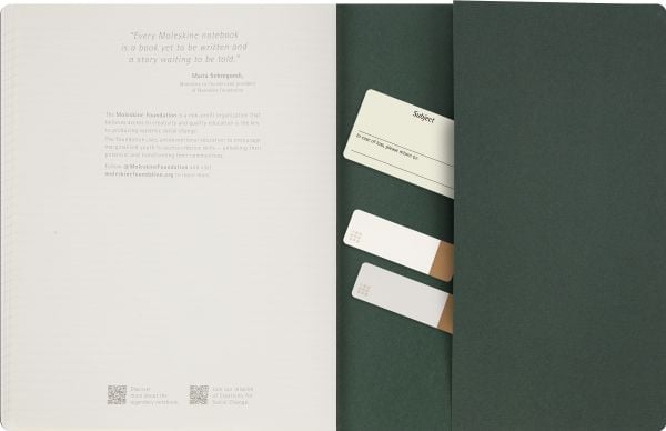 Student Cahier Linjeret XXL Myrtle Green