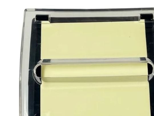 Dispenser Z-notesblok 76x76 100 ark Pastel Gul