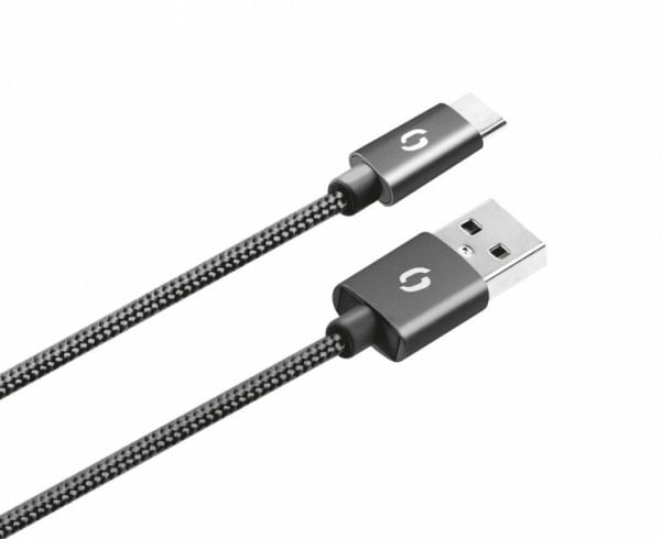 ALIGATOR PREMIUM 2A-kabel, USB-C, ÄernÃ½
