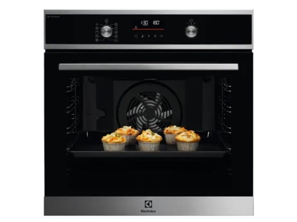 Electrolux EOD6P66X, Medium, Elektrisk ovn, 72 l, 3490 W, 72 l, Vifteaktivert
