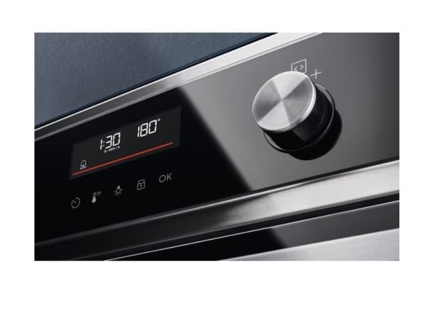 Electrolux EOD6P66X, Medium, Elektrisk ovn, 72 l, 3490 W, 72 l, Vifteaktivert