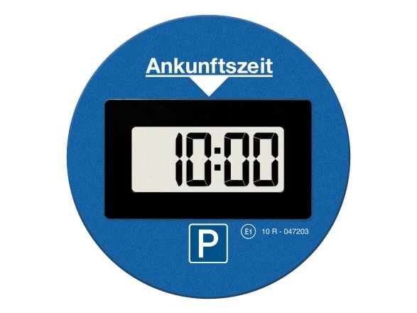 Needit PARK LITE One sähköinen pysäköintikiekko rekisteröinti sininen
