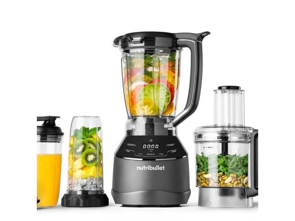 NutriBullet NBF580B Triple Prep System - Matberedare - 7 kopp - 1500 W - svart