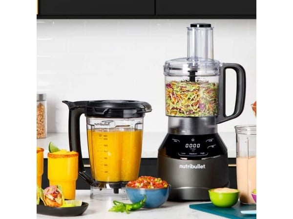 NutriBullet NBF580B Triple Prep System - Matberedare - 7 kopp - 1500 W - svart