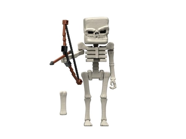 Minecraft Skeleton Figure, 6 År, Multifärg, Plast