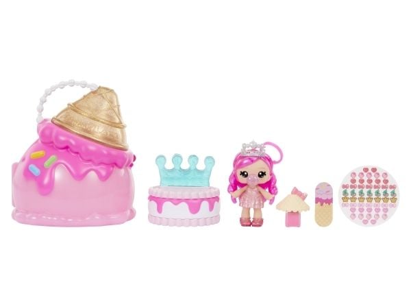 MGA Entertainment Yummiland Beauty Bag Playset + Lip Gloss Doll - Ice Cream Beauty Bag, Minidukke, Jente, 4 år, Gutt/Jente, Flerfarget