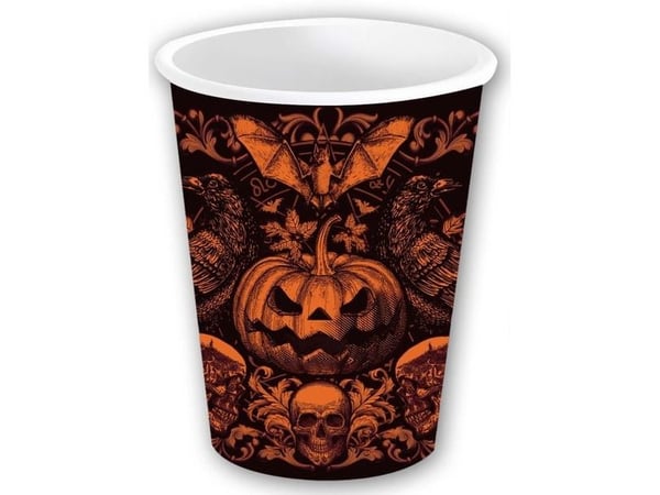 Gotisk pumpa pappmugg